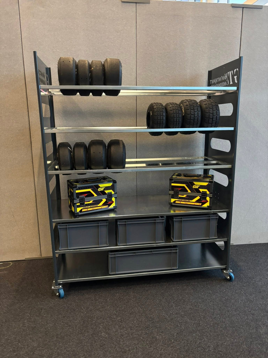 Double Tyre Rack Storage shelf – GT Motorsport Components Ltd