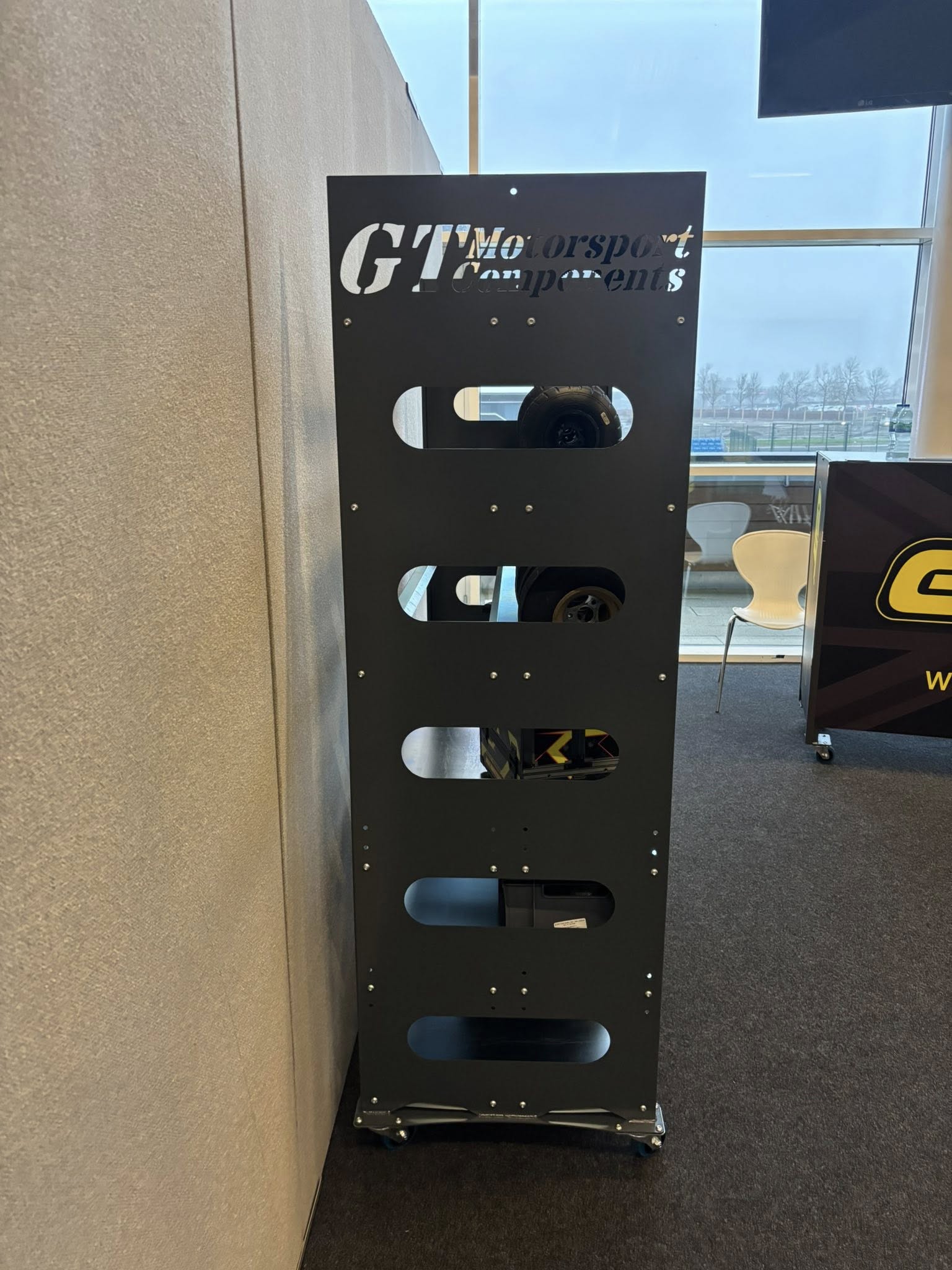 Double Tyre Rack Storage shelf