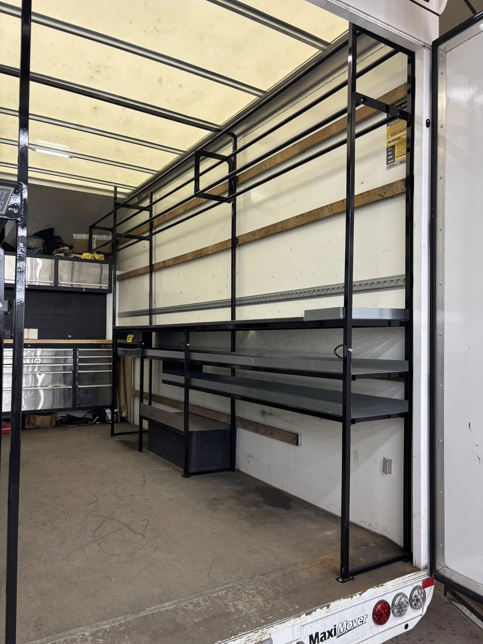 Luton Van complete racking solutions