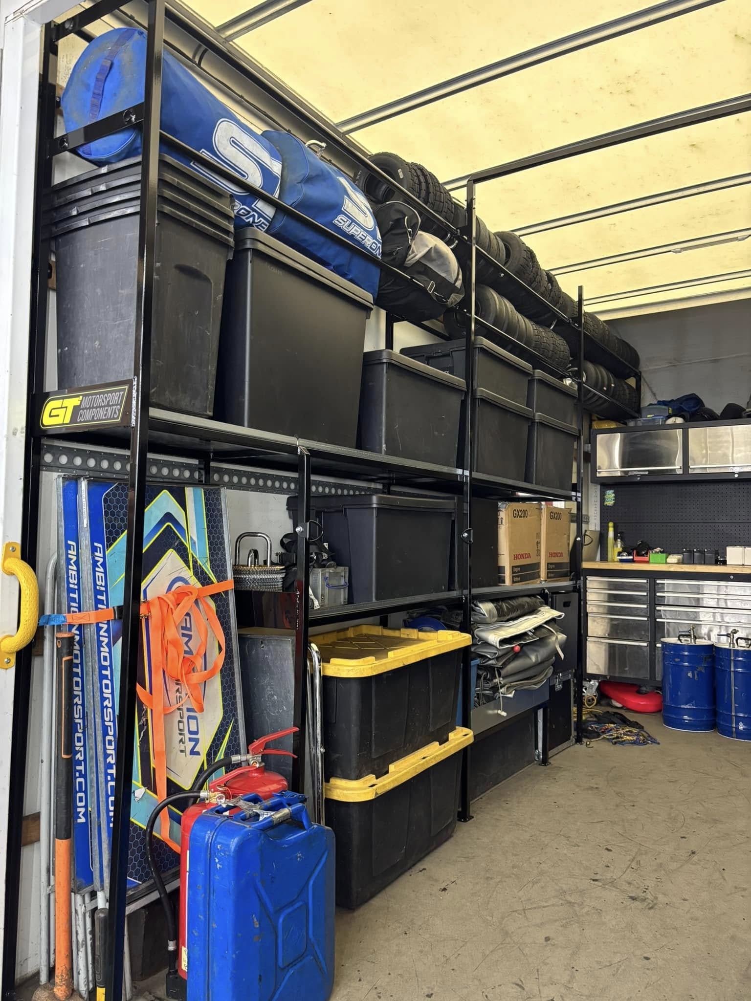 Luton Van complete racking solutions